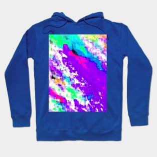 Glitchin' Purple Hoodie